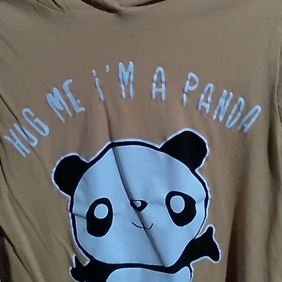 Hug me I'm a panda top - Picture 2 of 3